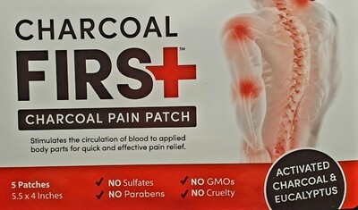Charcoal Pain Patch (5pk - 5.5&quot;x4&quot;)
