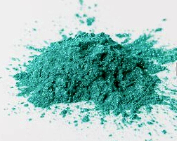 Mica Powder - Aqua Pearl (1oz)