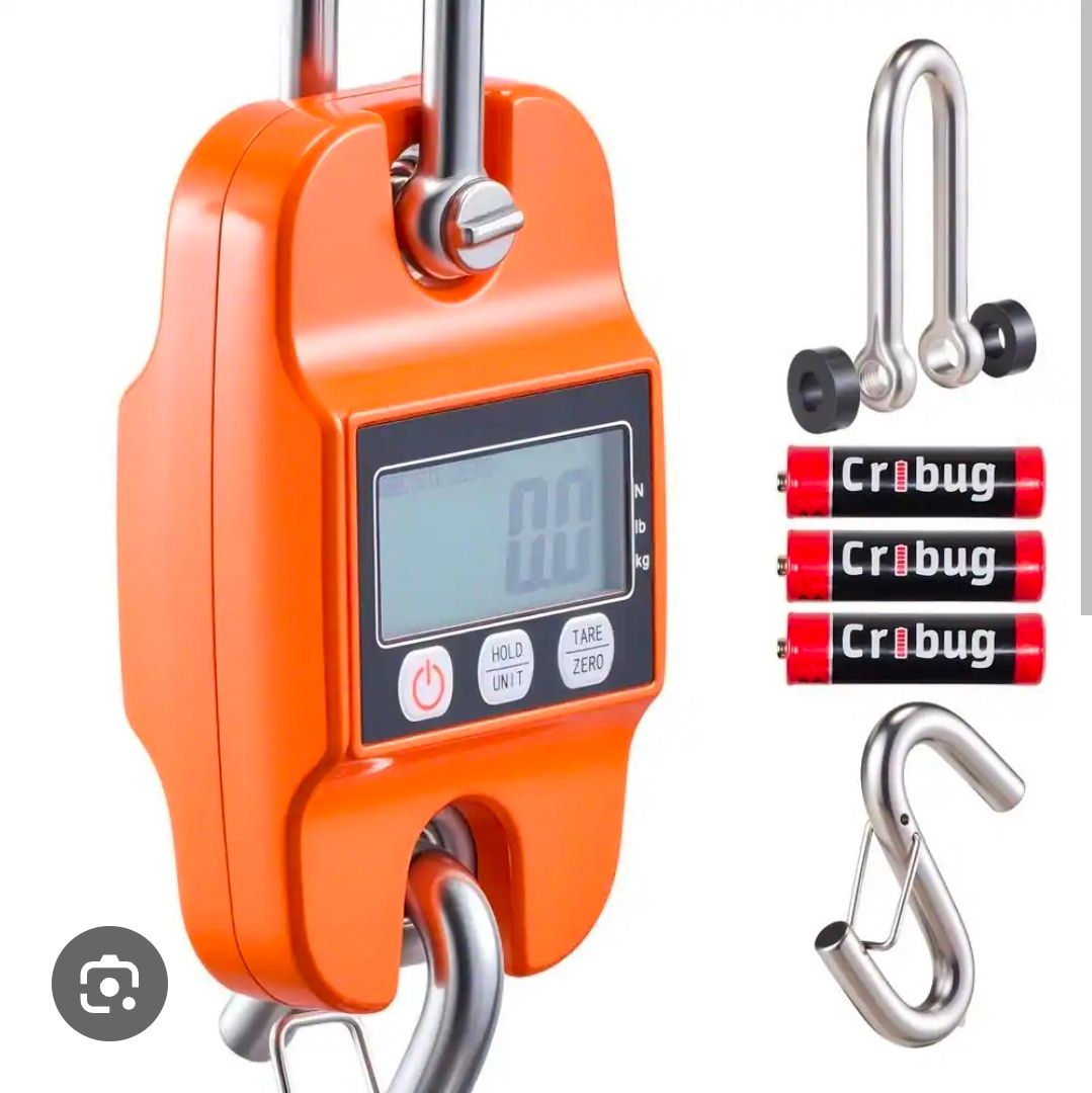 Digital Hanging Scale - Max 500lbs