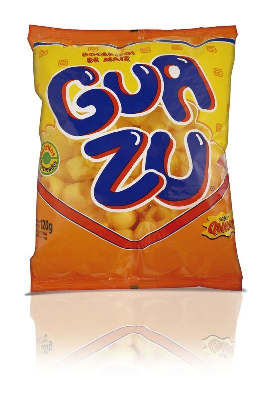 Bocaditos sabor queso &quot;Guazú&quot; x 120 grs.