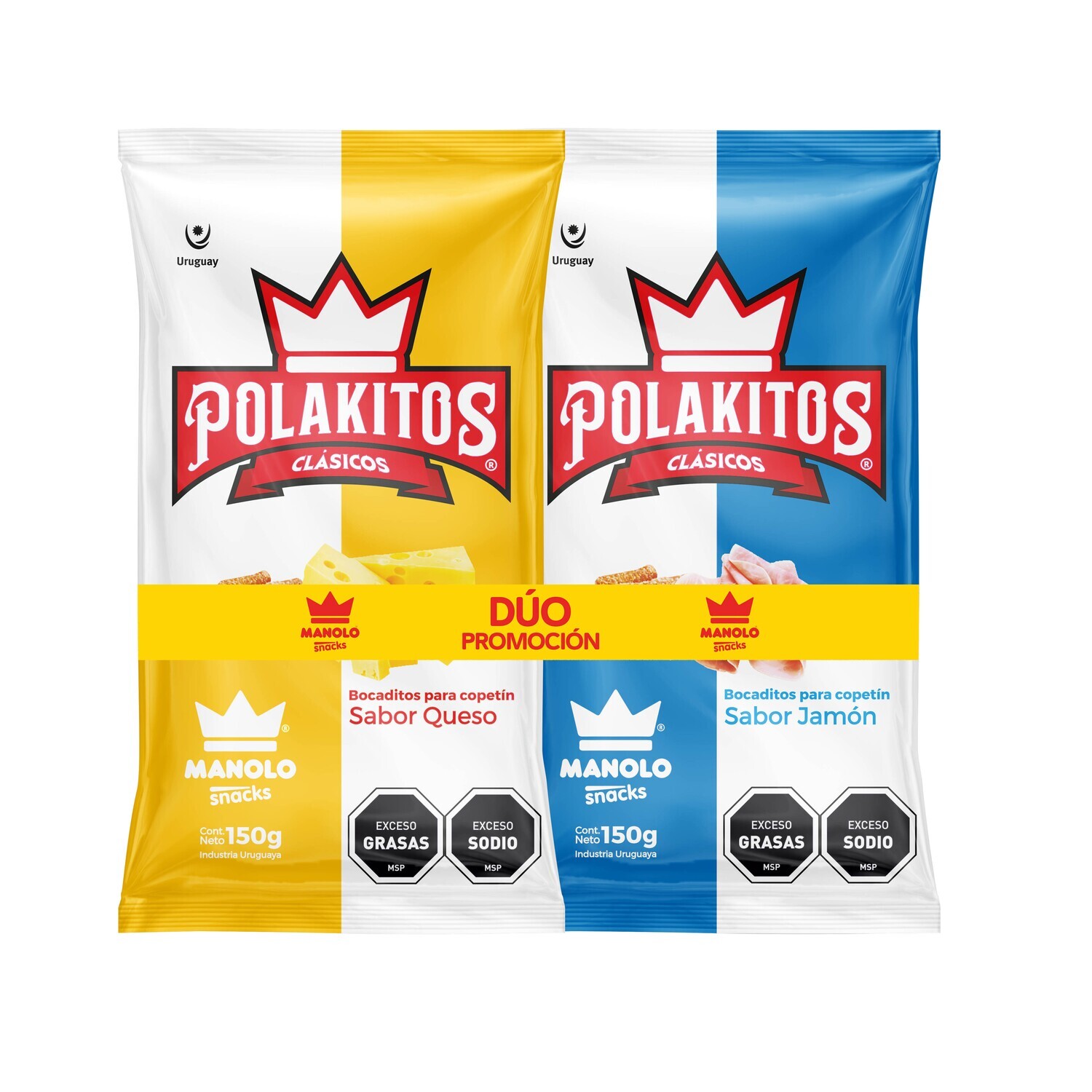 Pack Dúo Polakitos x 300 grs.