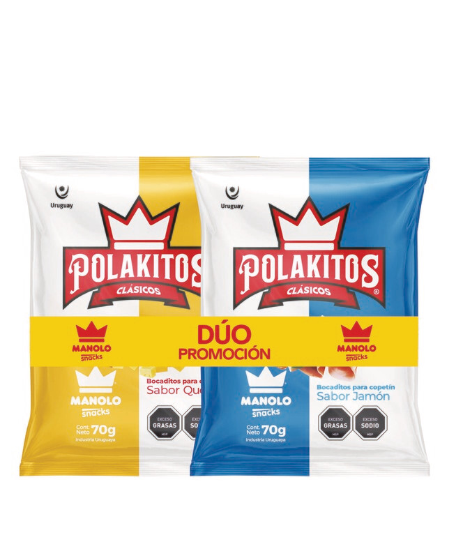 Pack Dúo Polakitos x 140 grs.