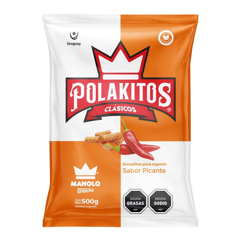 Polakitos x 500 grs. sabor PICANTE