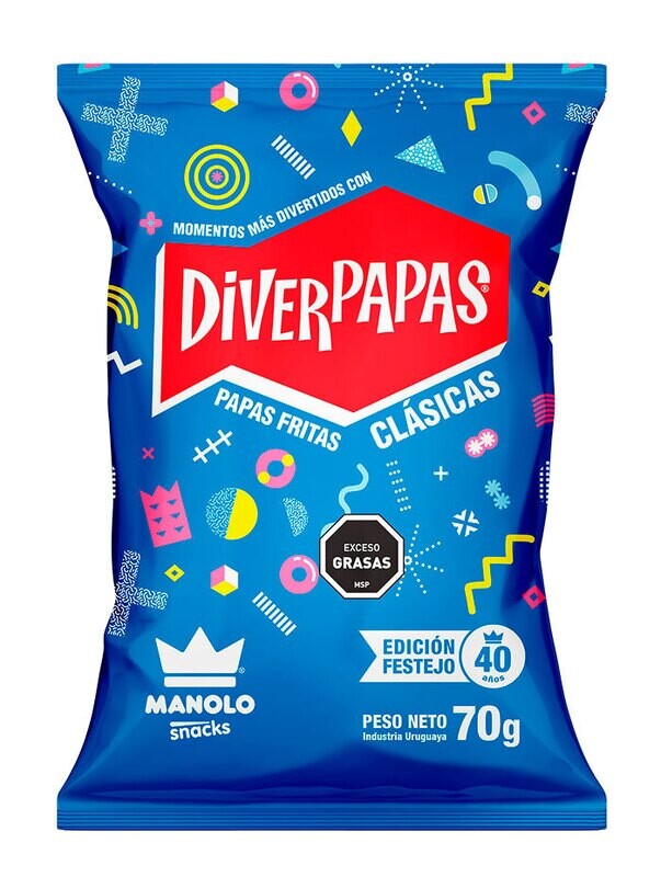 Papas Fritas "Diverpapas" x 70 grs.