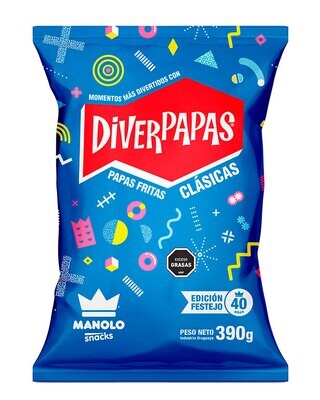 Papas Fritas "Diverpapas" x 390 grs.