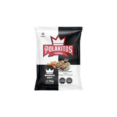 Polakitos x 70 grs. sabor ASADO A LAS BRASAS