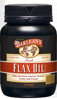 Barlean&#39;s Flax Oil Softgels