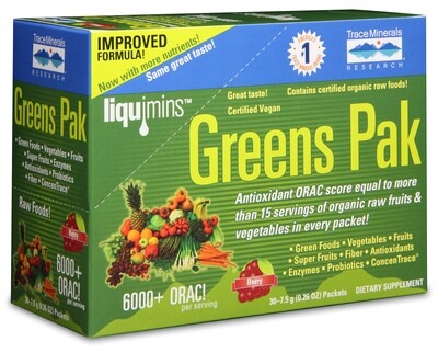 Trace Minerals Greens Pak