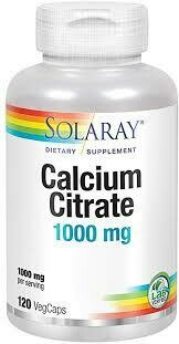 Solaray Calcium Citrate 1000mg