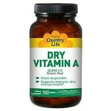 Country Life - Dry Vitamin A