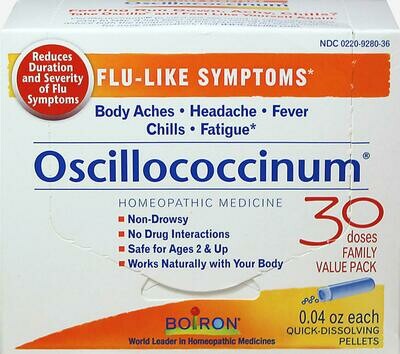 Boiron - Oscillococcinum (30 Dose Family Pack)