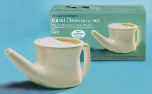 Ancient Secrets- Ceramic Neti pot