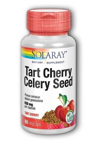 Solaray - Tart cherry celery seed