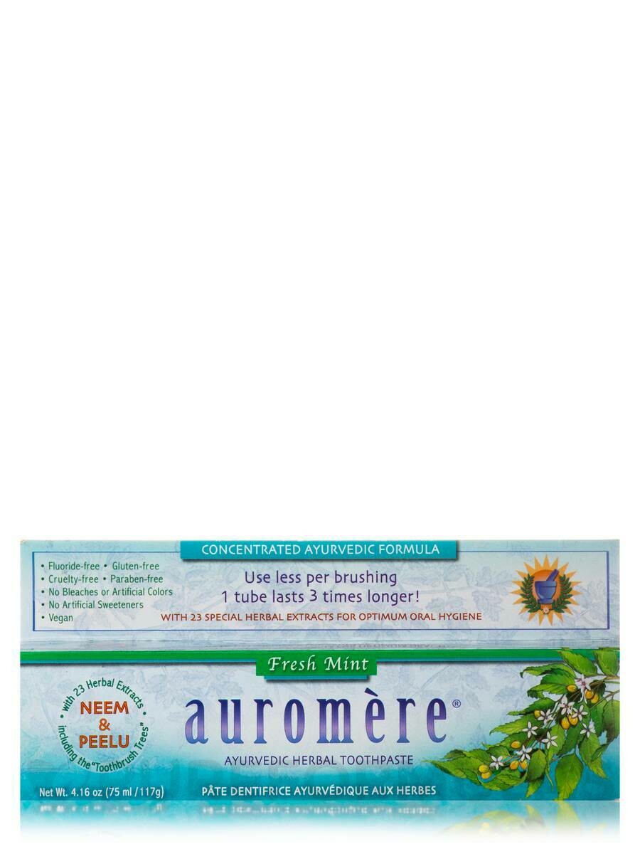 Auromere - Herbal Toothpaste Auromere - Herbal Toothpaste, Flavor: Fresh Mint