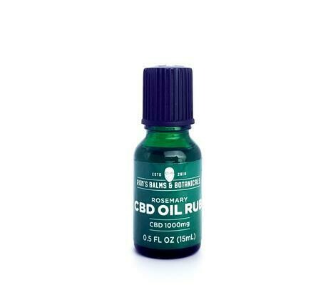 Rons High CBD Hemp Oil