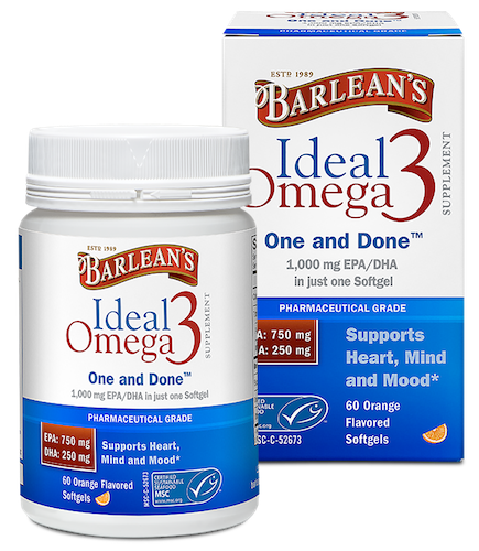 Barleans Ideal Omega 60ct Barleans Ideal Omega 60ct