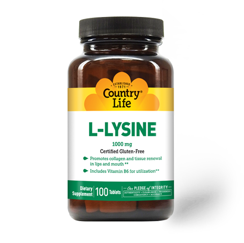 Country Life-Lysine 1000 mg