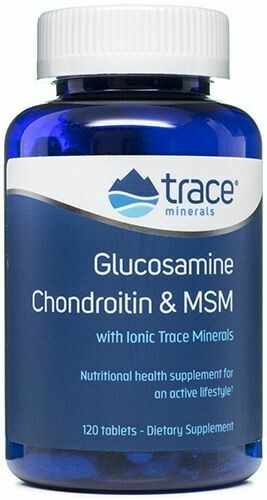 Trace Minerals- glucosamine chondrotin MSM 120 tabs