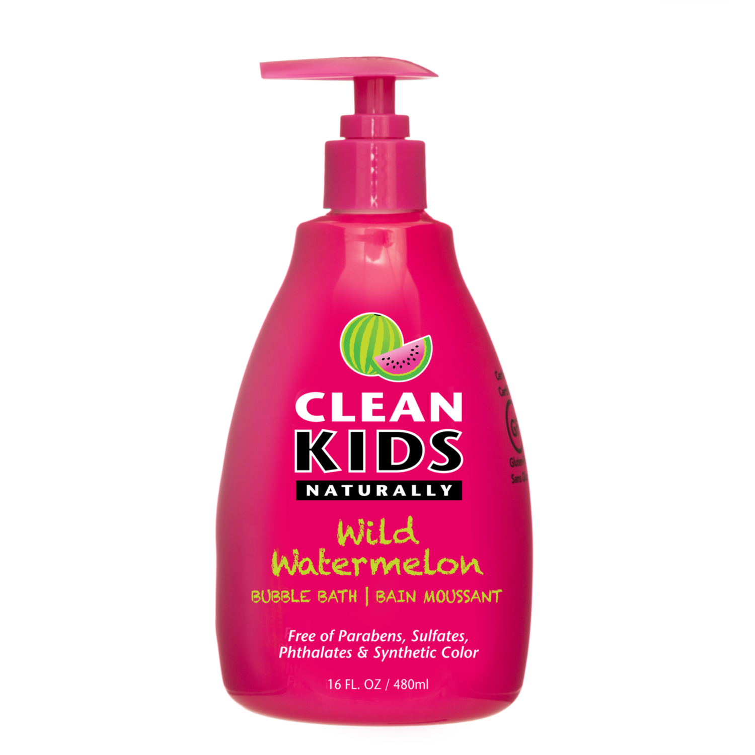 Clean Kids Naturally - Wild Watermelon Bubble Bath