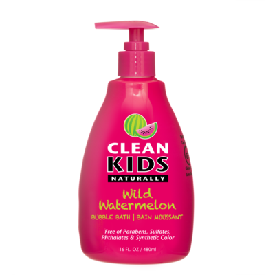 Clean Kids Naturally - Wild Watermelon Bubble Bath