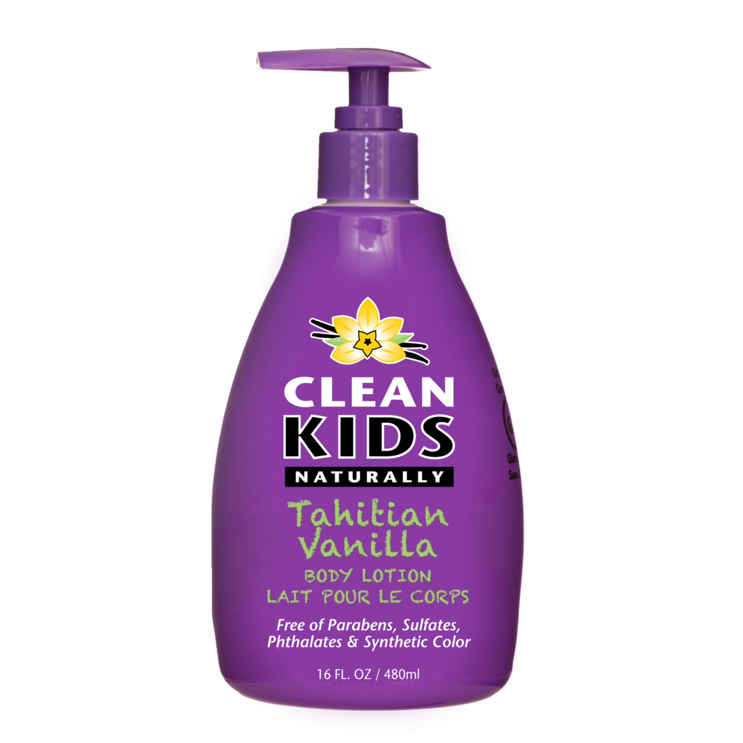 Clean Kids Naturally - Tahitian Vanilla Body Lotion