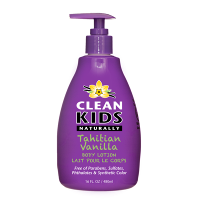 Clean Kids Naturally - Tahitian Vanilla Body Lotion