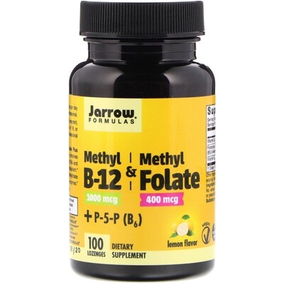 Jarrow - Methyl B-12 &amp; Folate
