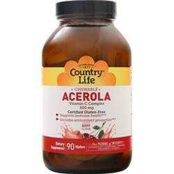 Country Life - Chewable Acerola Country Life - Chewable Acerola