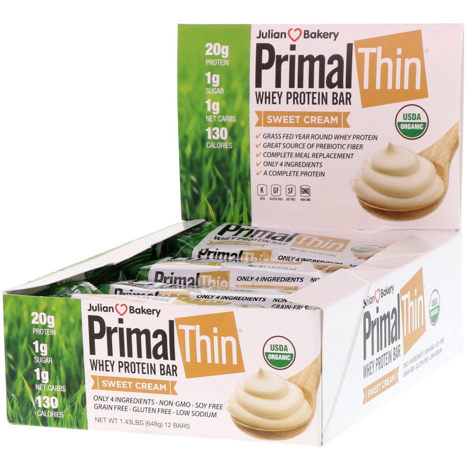 Julian Bakery primal thin (sweet cream) Julian Bakery primal thin (sweet cream)