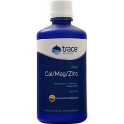 Trace Minerals-Liquid Cal Mag Zinc 32oz Pina Colada