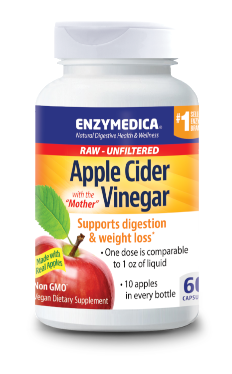 Enzymedica - Apple Cider Vinegar Capsules Enzymedica - Apple Cider Vinegar Capsules