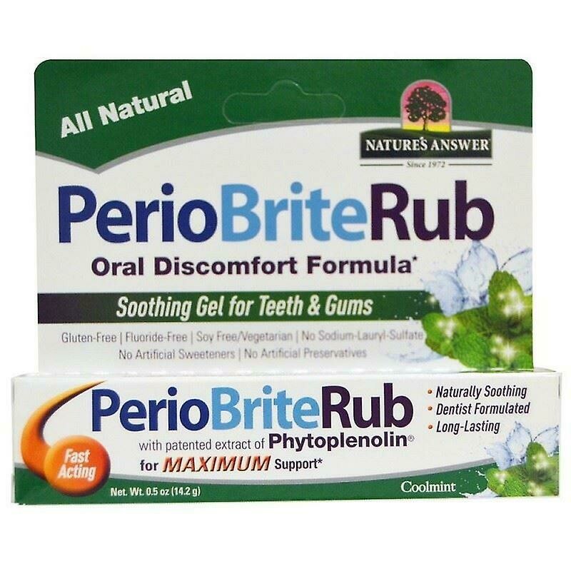 Natures Answers Perio Brite rub Natures Answers Perio Brite rub