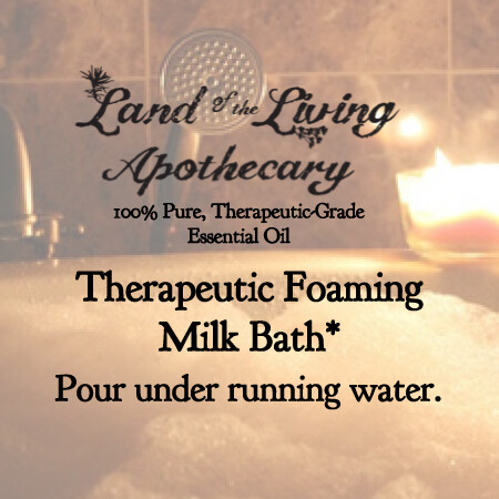 Therapeutic Foaming Milk Bath