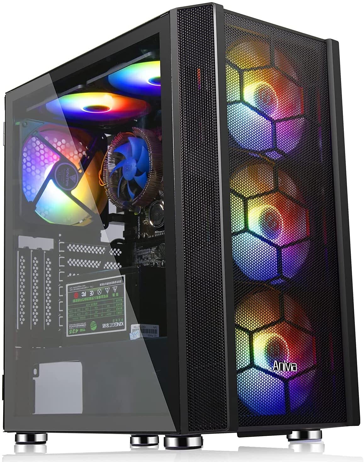 Gaming Case 6 Rgb Fans