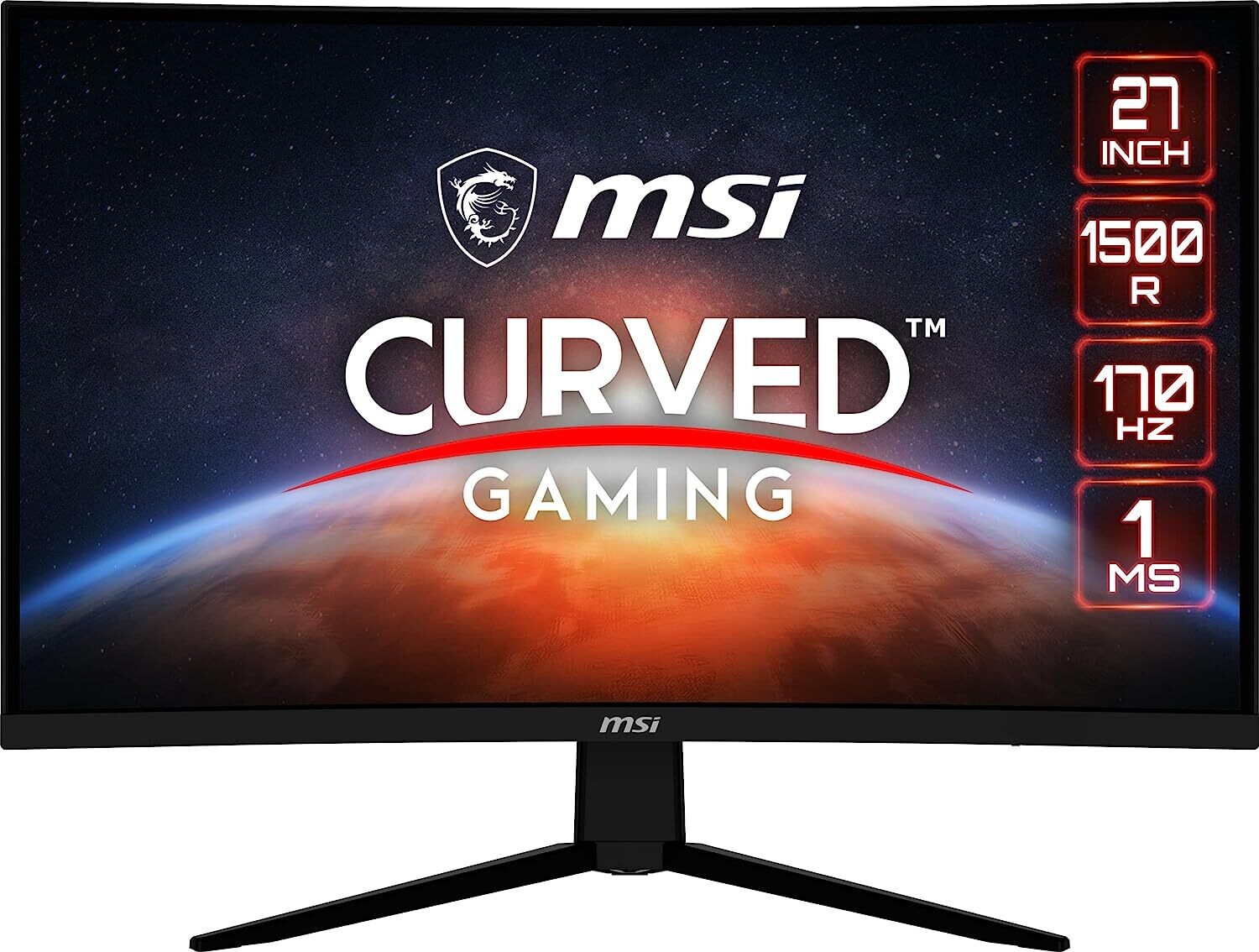 MSI QHD 27&#39;&#39; 1ms 170hz Curved