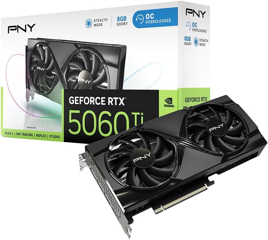 PNY NVIDIA RTX 5060 Ti 8GB OC