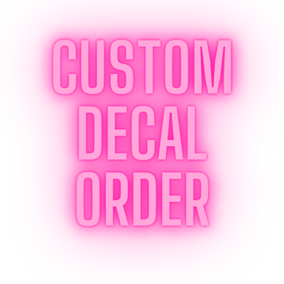 Custom Decal Quote