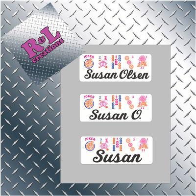 Bridgeport Mah Jongg Name tags