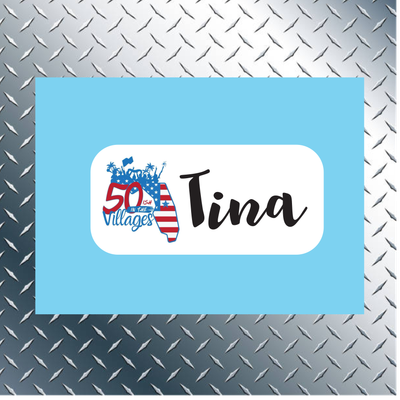 50 ISH In the villages Custom Name Tag