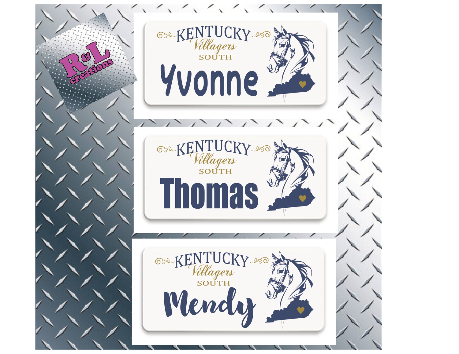Kentucky Villagers South Name Tag