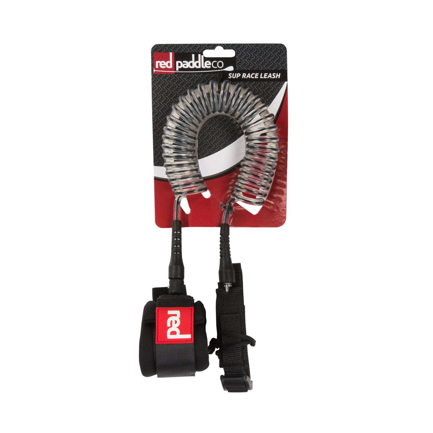 Red Coiled Leash