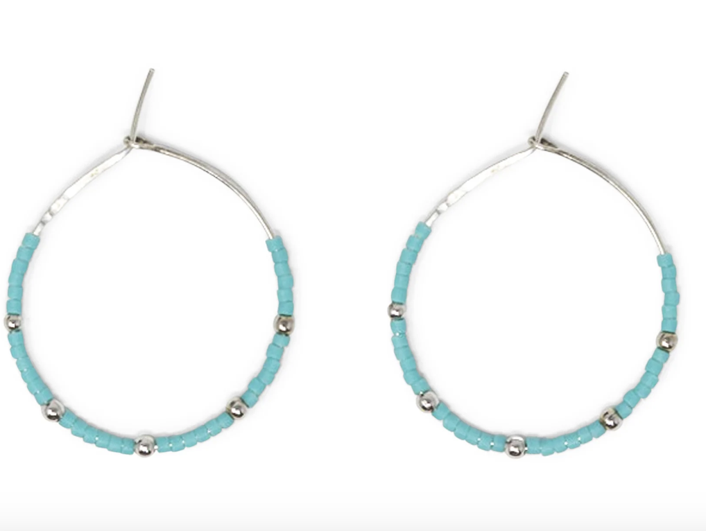 nica hoop earrings