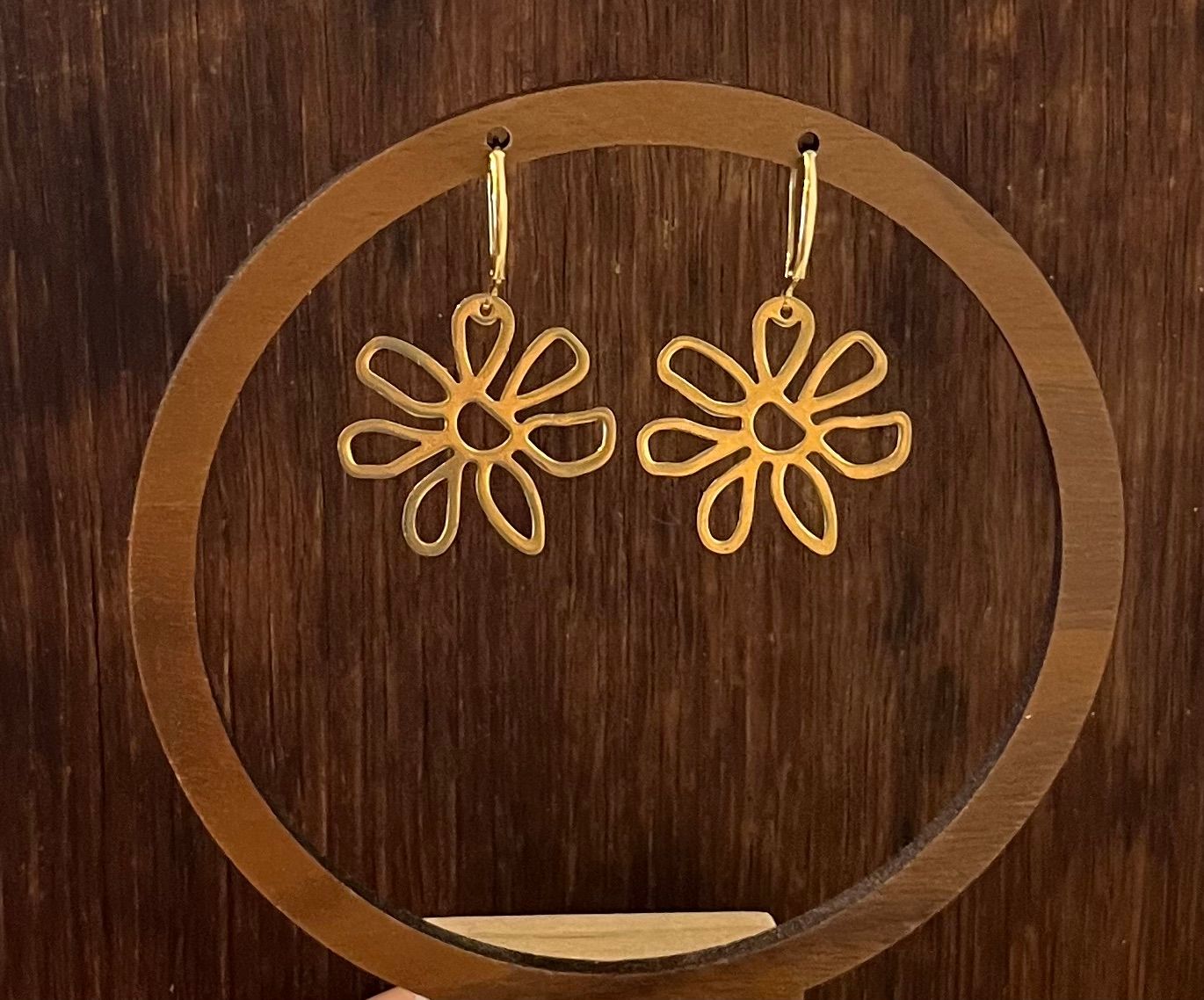 small flower earring