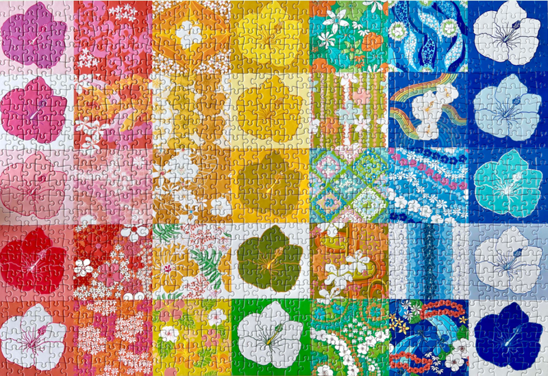 Anuenue Quilt Puzzle 