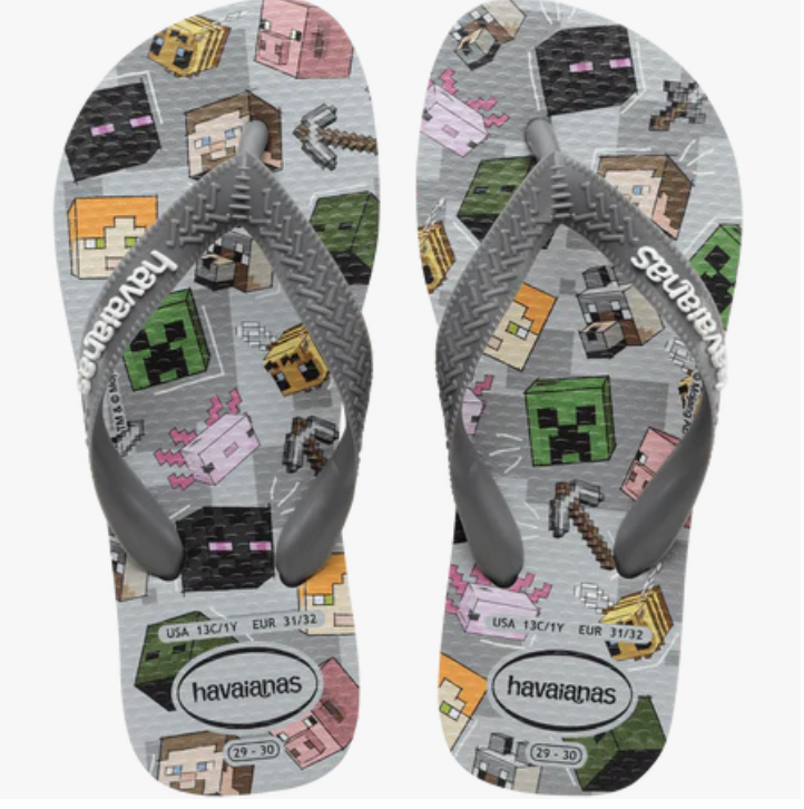 kids top minecraft sandal