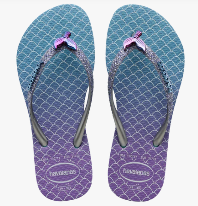 kids slim blue glitter