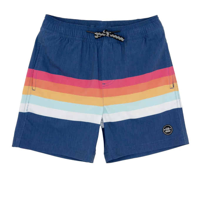stripe volley trunk
