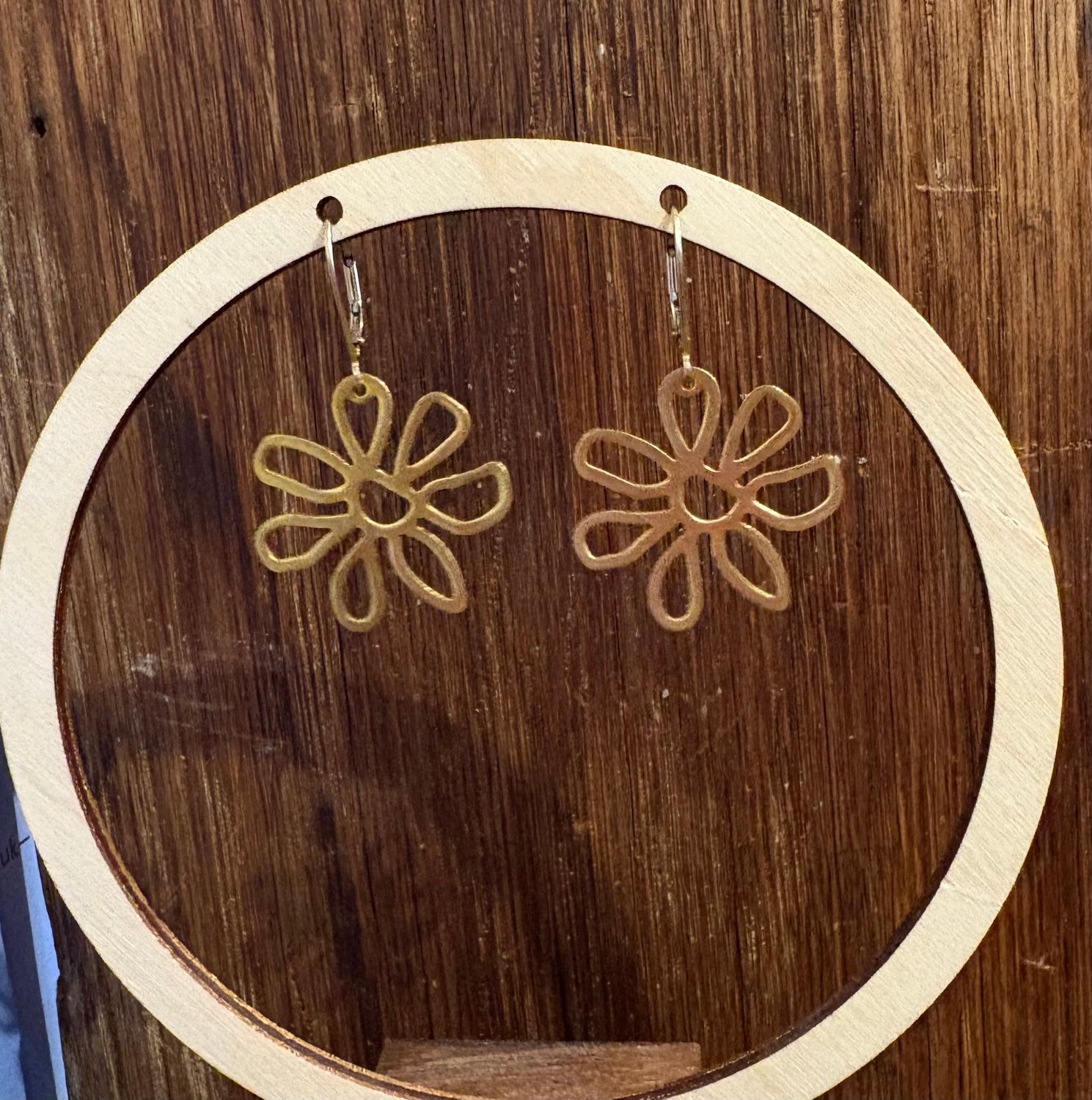 mini flower earring