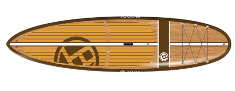 Boga Sano Glider 10'  Bamboo Chocolate