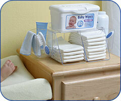 ORGANIZADOR PAÑALES, TOPE MUEBLE